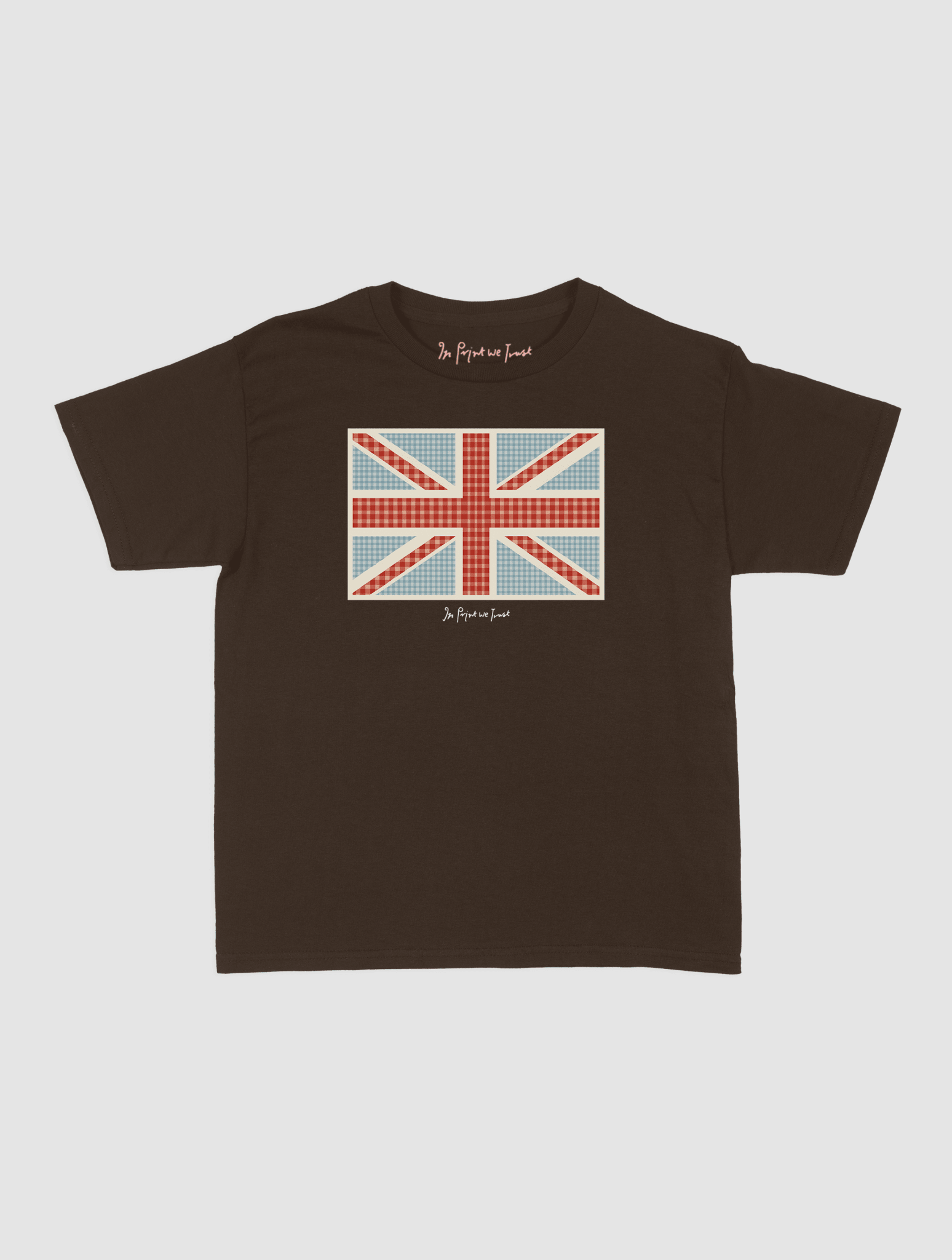 union jack baby tee - In Print We Trust