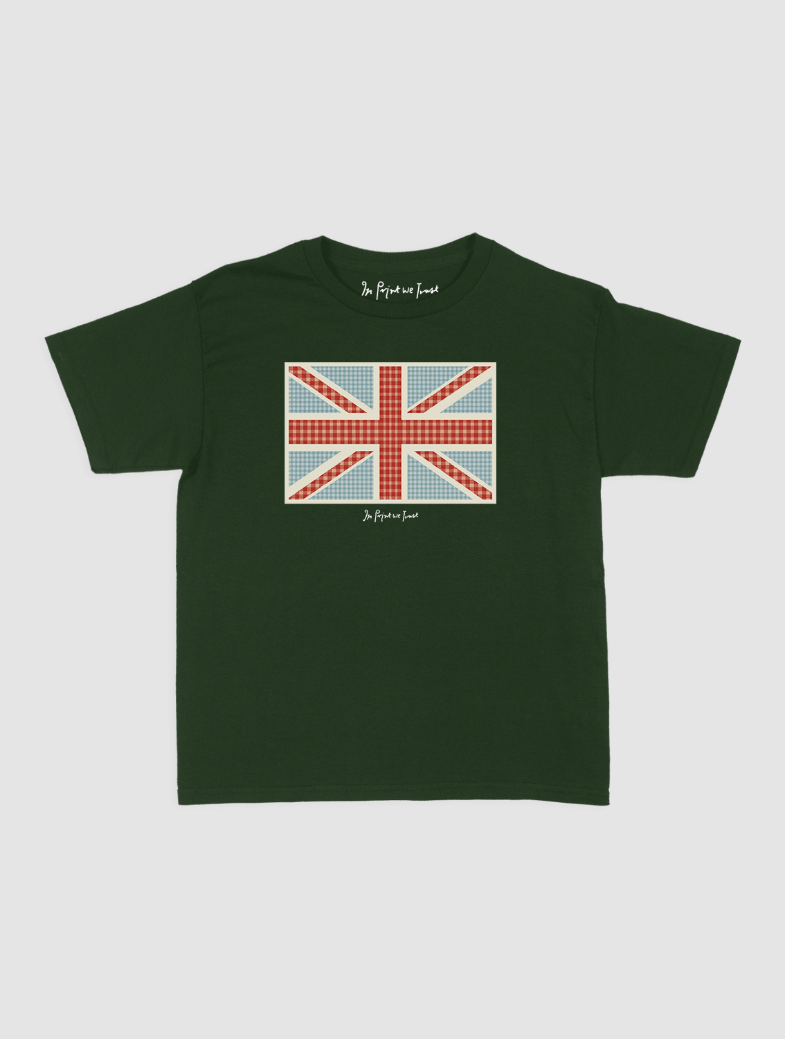 union jack baby tee - In Print We Trust
