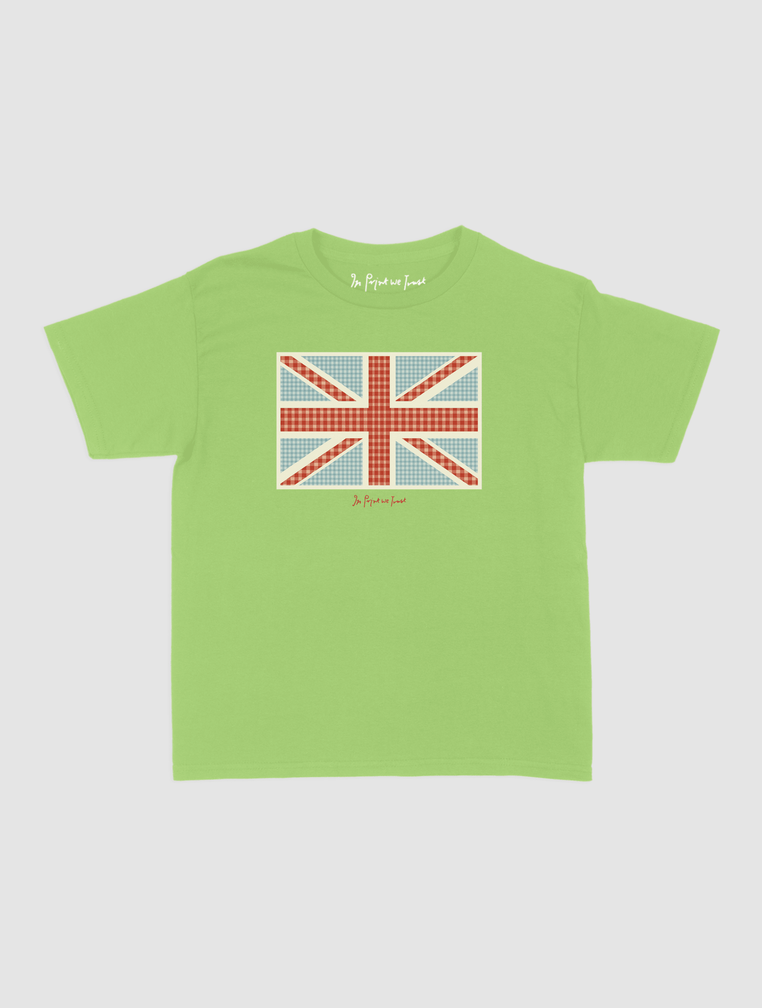 union jack baby tee - In Print We Trust