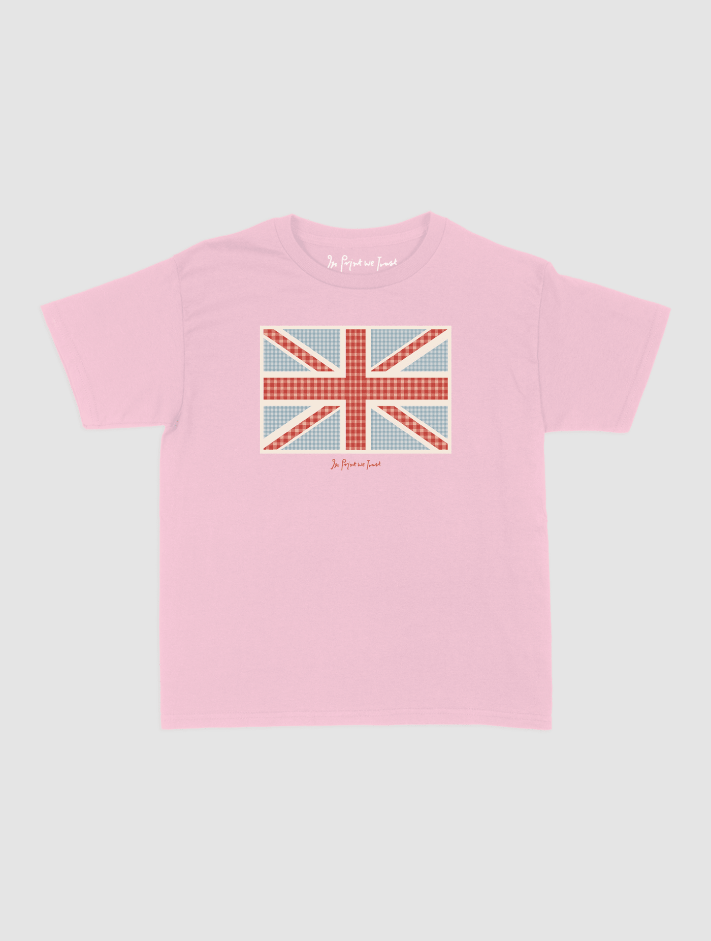 union jack baby tee - In Print We Trust