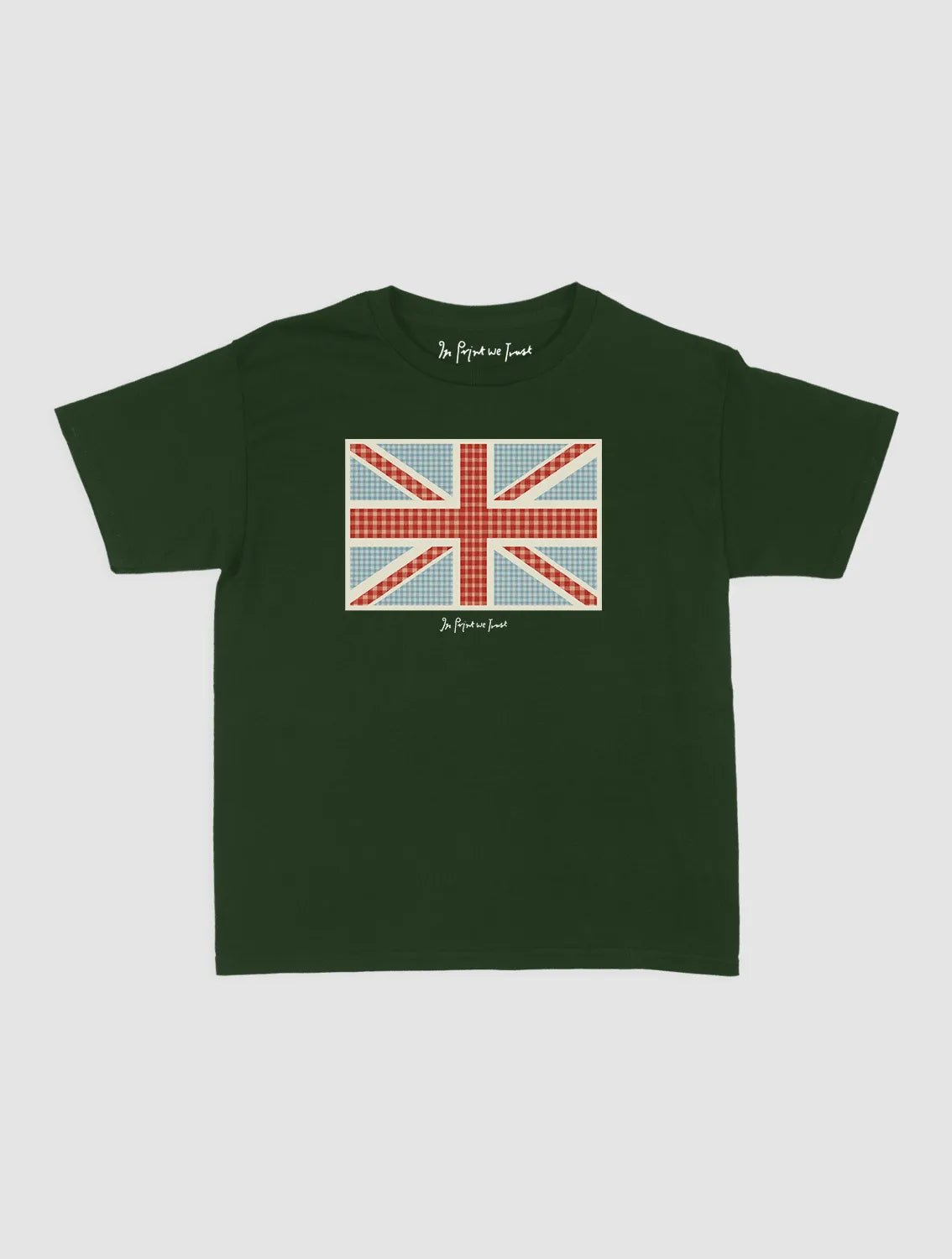 union jack baby tee - In Print We Trust