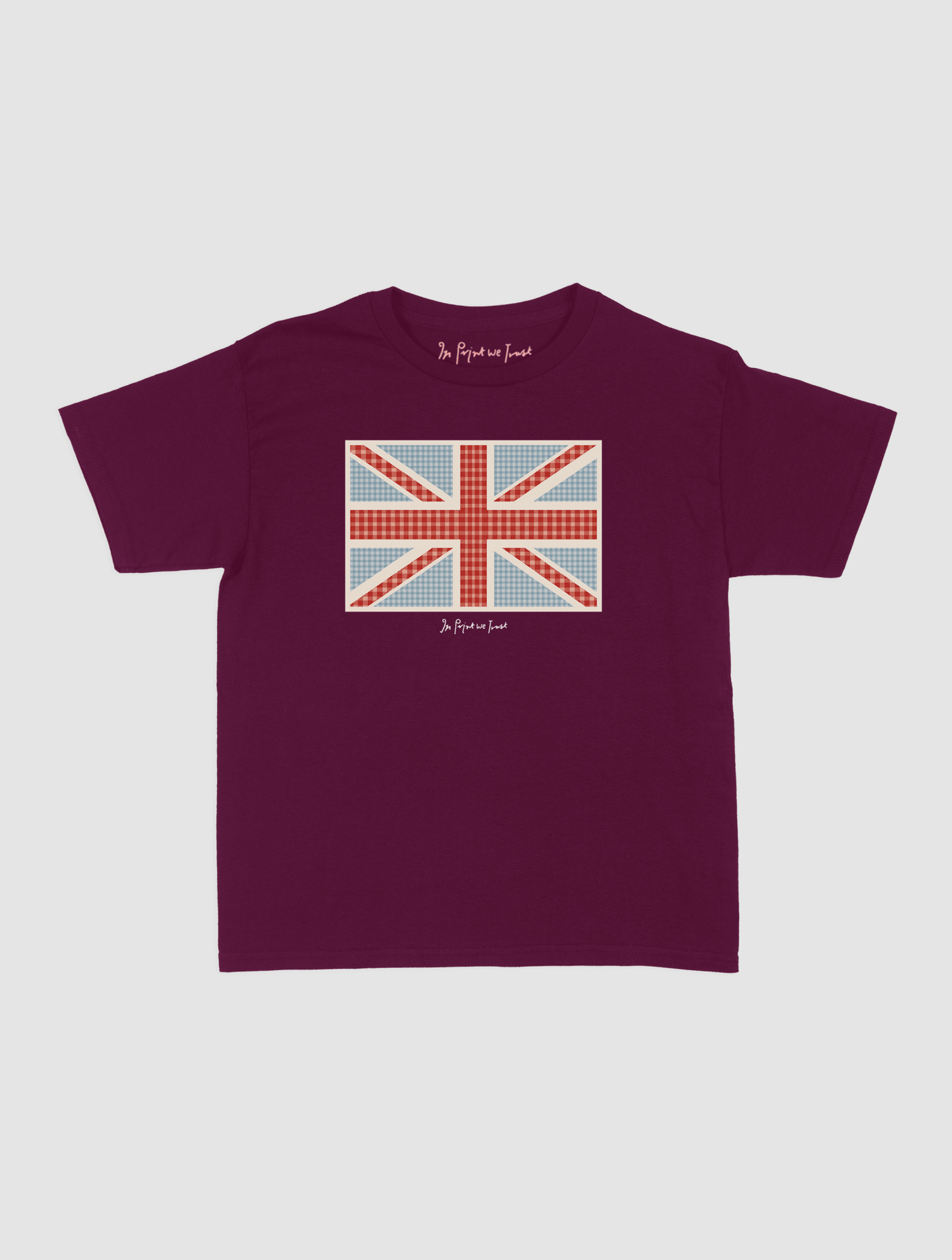 union jack baby tee - In Print We Trust