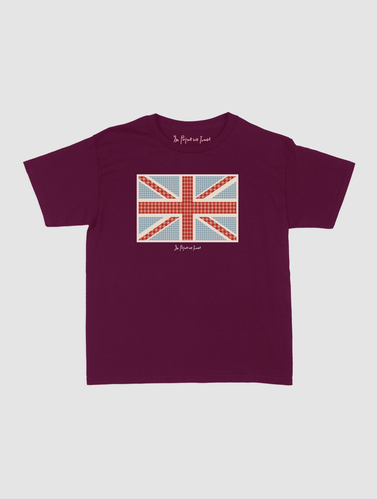union jack baby tee - In Print We Trust