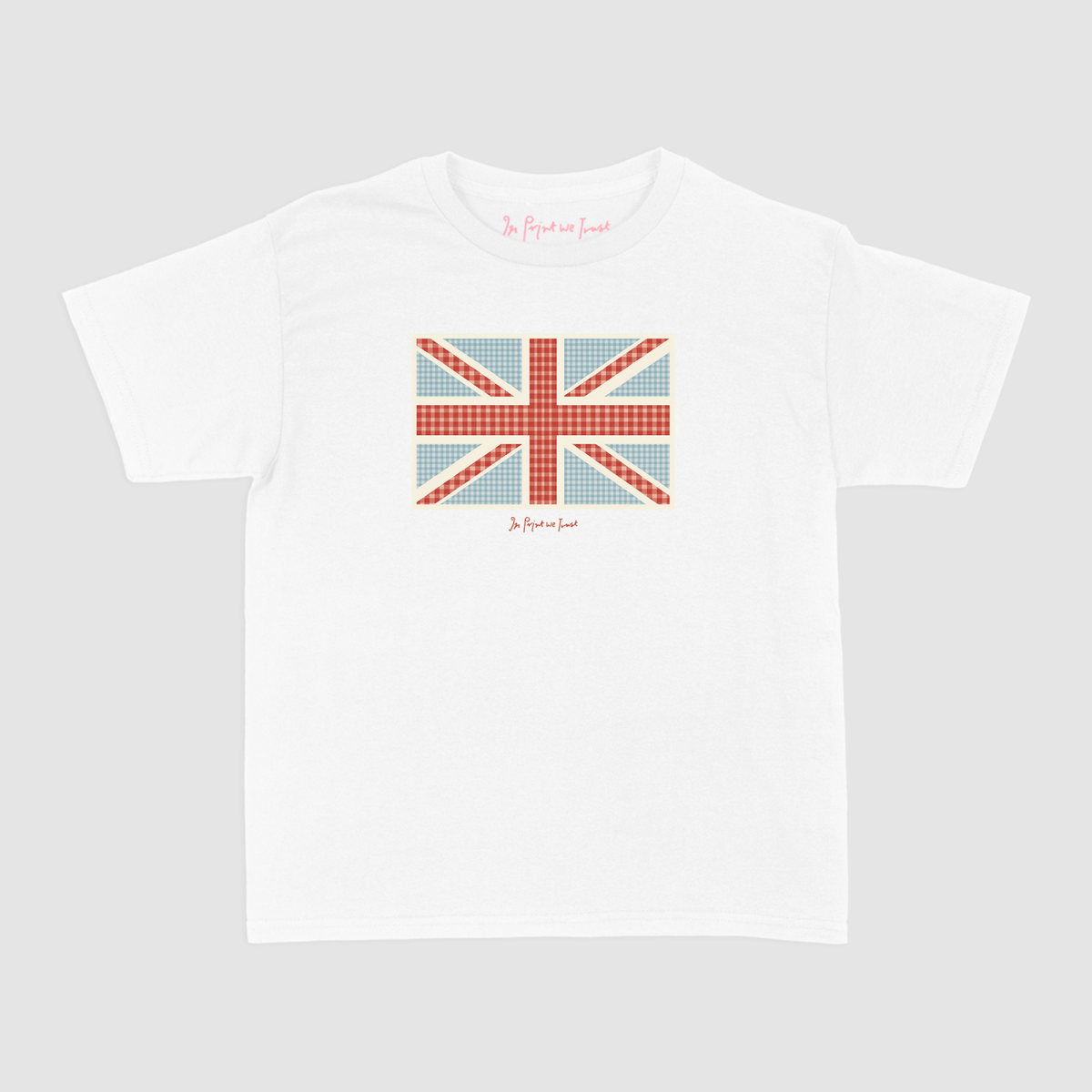 ★SCULPTOR★ Union Jack Baby Tee White SC25S259WH Union Jack Baby Tee White – Sculptor