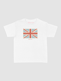 union jack baby tee - In Print We Trust