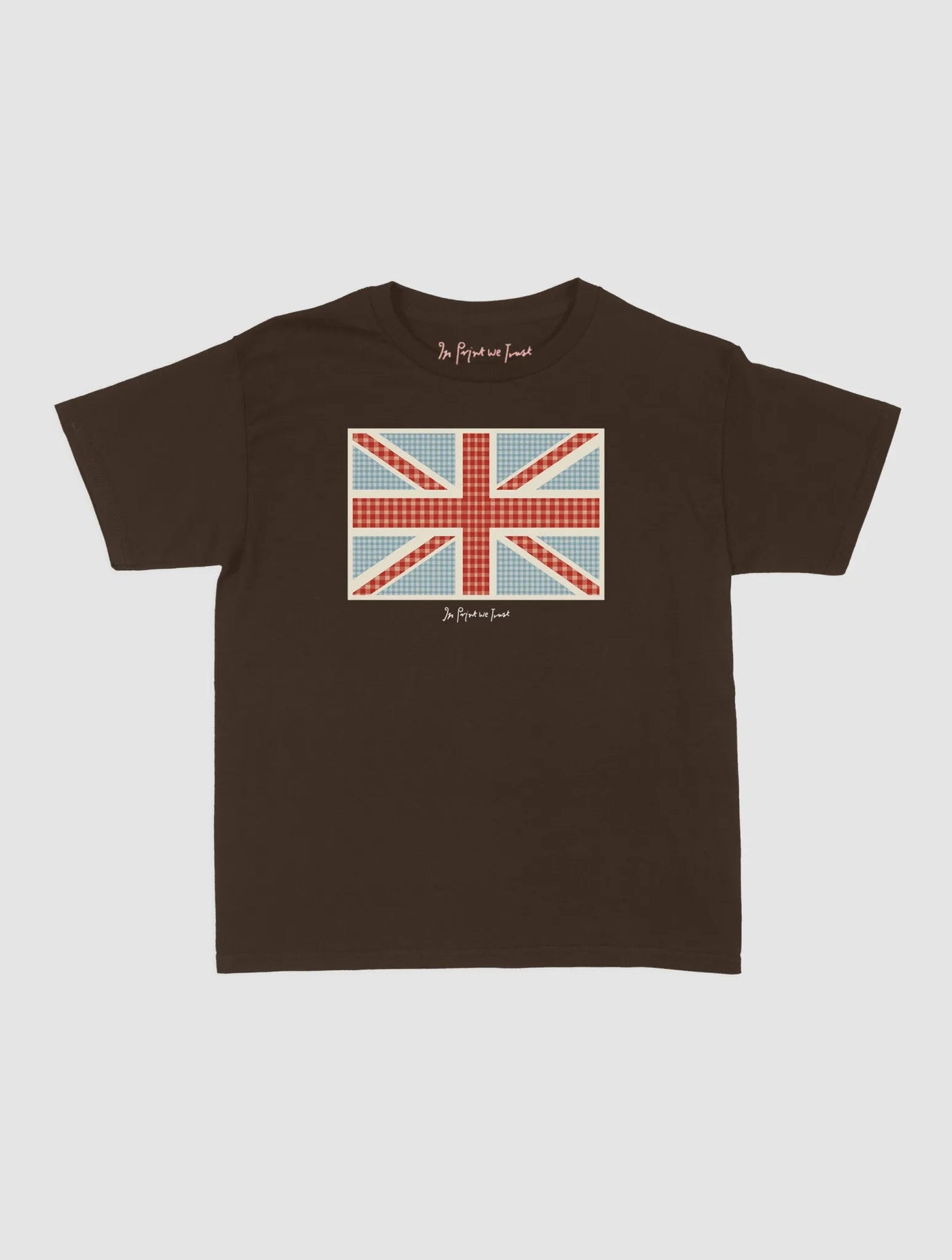 union jack baby tee - In Print We Trust