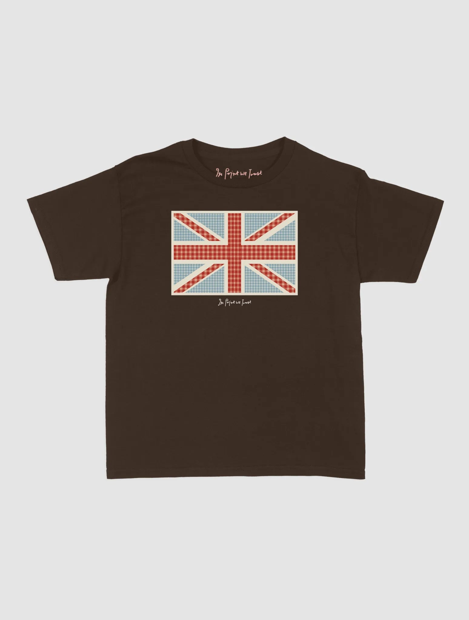 union jack baby tee - In Print We Trust