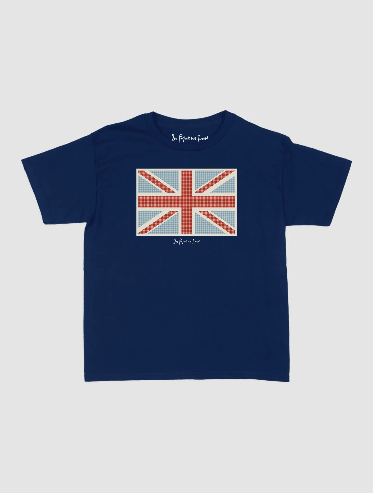 union jack baby tee - In Print We Trust