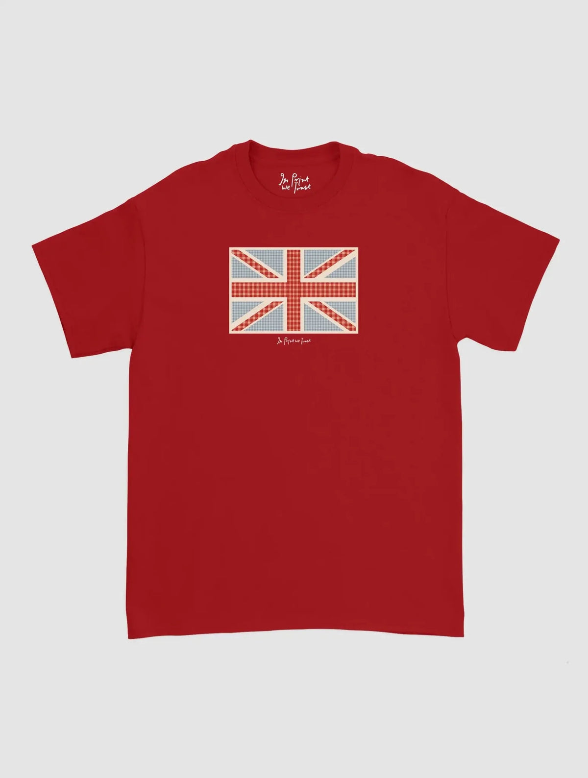 union jack classic tee - In Print We Trust