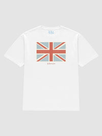 union jack heavyweight tee - In Print We Trust