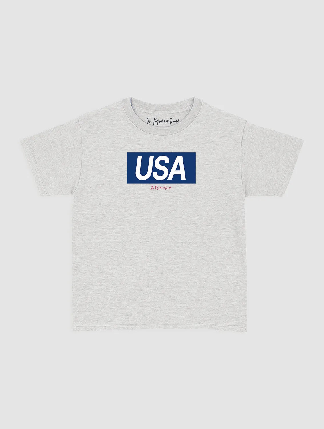 usa baby tee - In Print We Trust