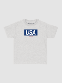 usa baby tee - In Print We Trust