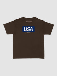 usa baby tee - In Print We Trust