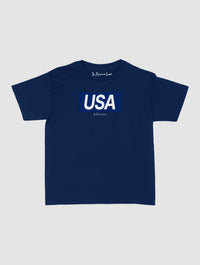 usa baby tee - In Print We Trust