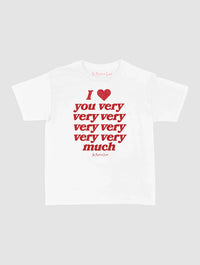 very very much baby tee - In Print We Trust