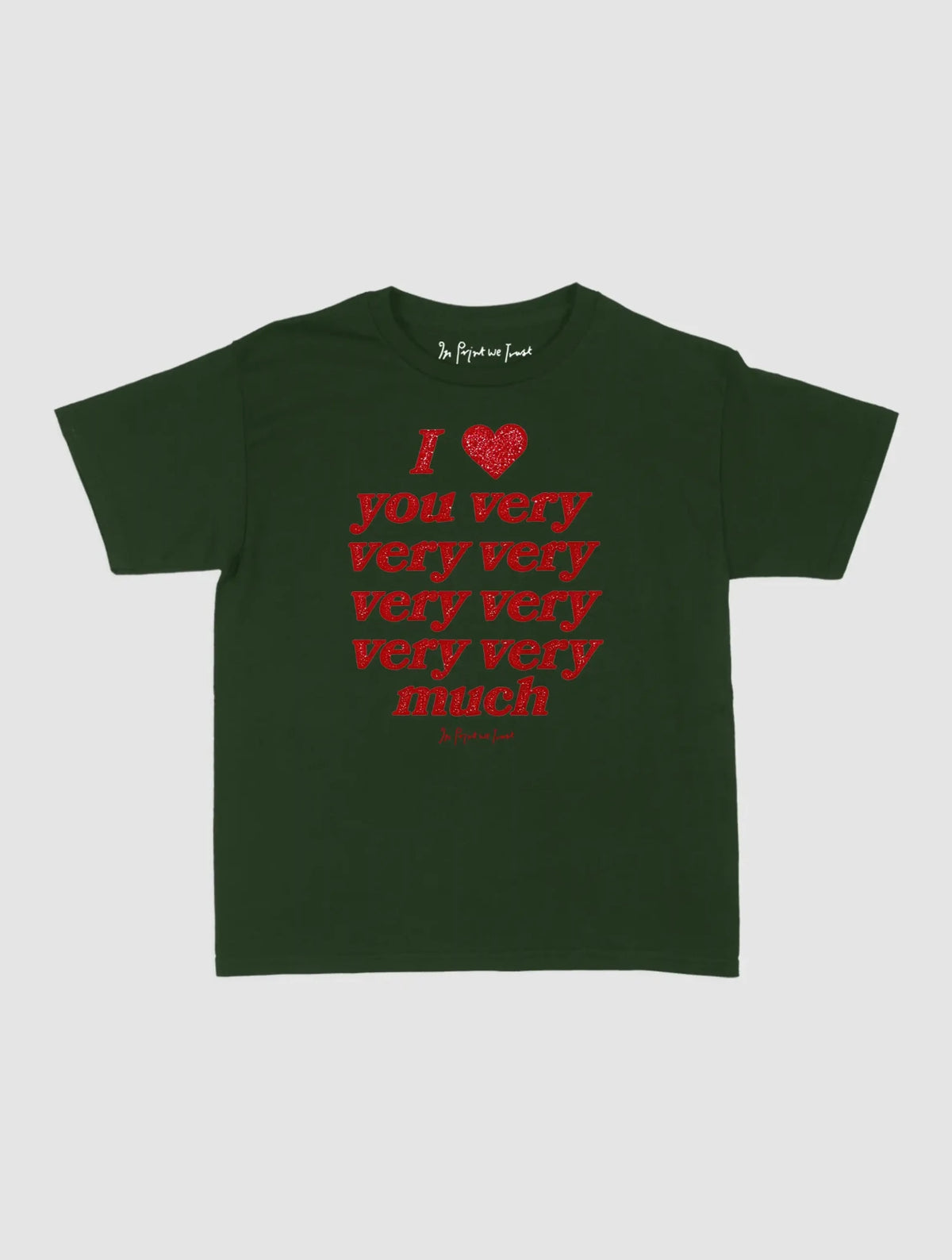 very very much baby tee - In Print We Trust