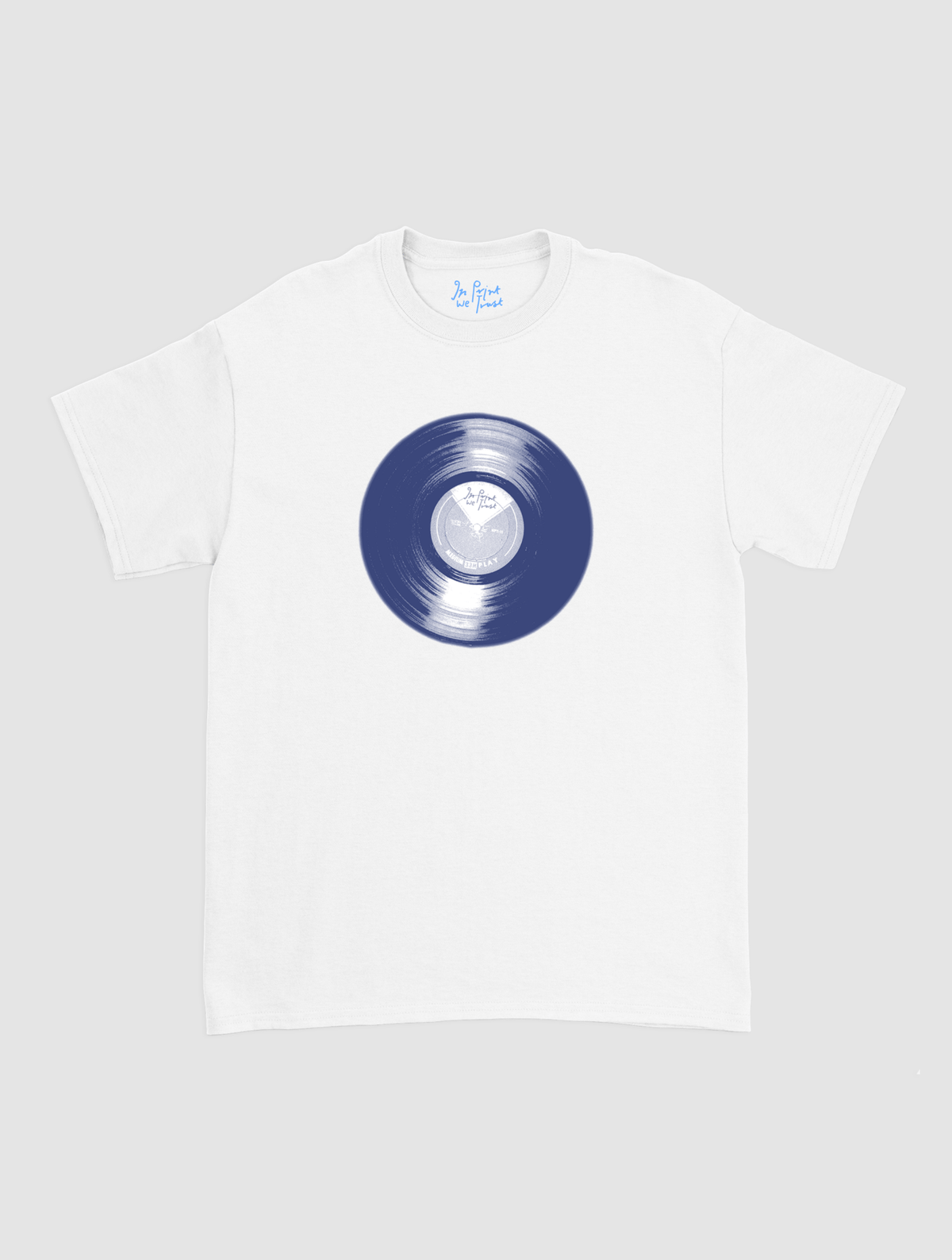 vinyl classic tee - In Print We Trust