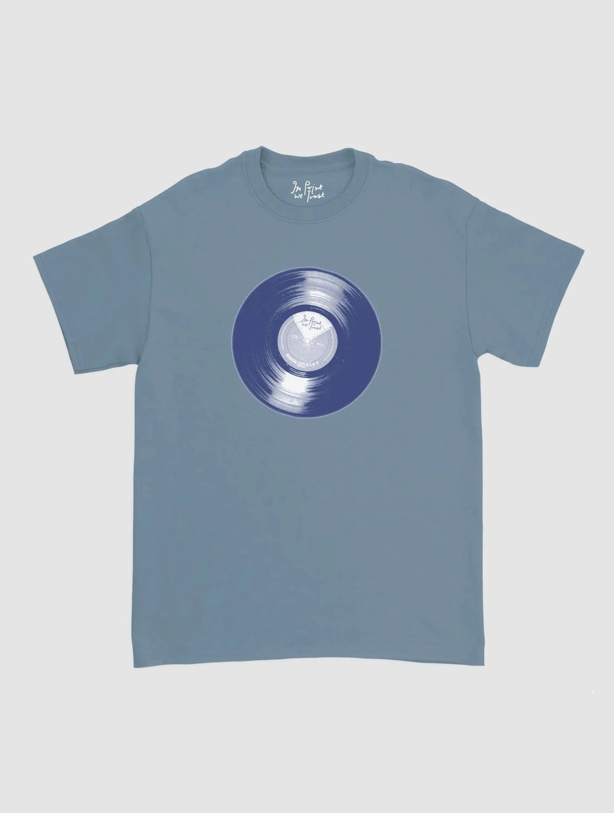 vinyl classic tee - In Print We Trust