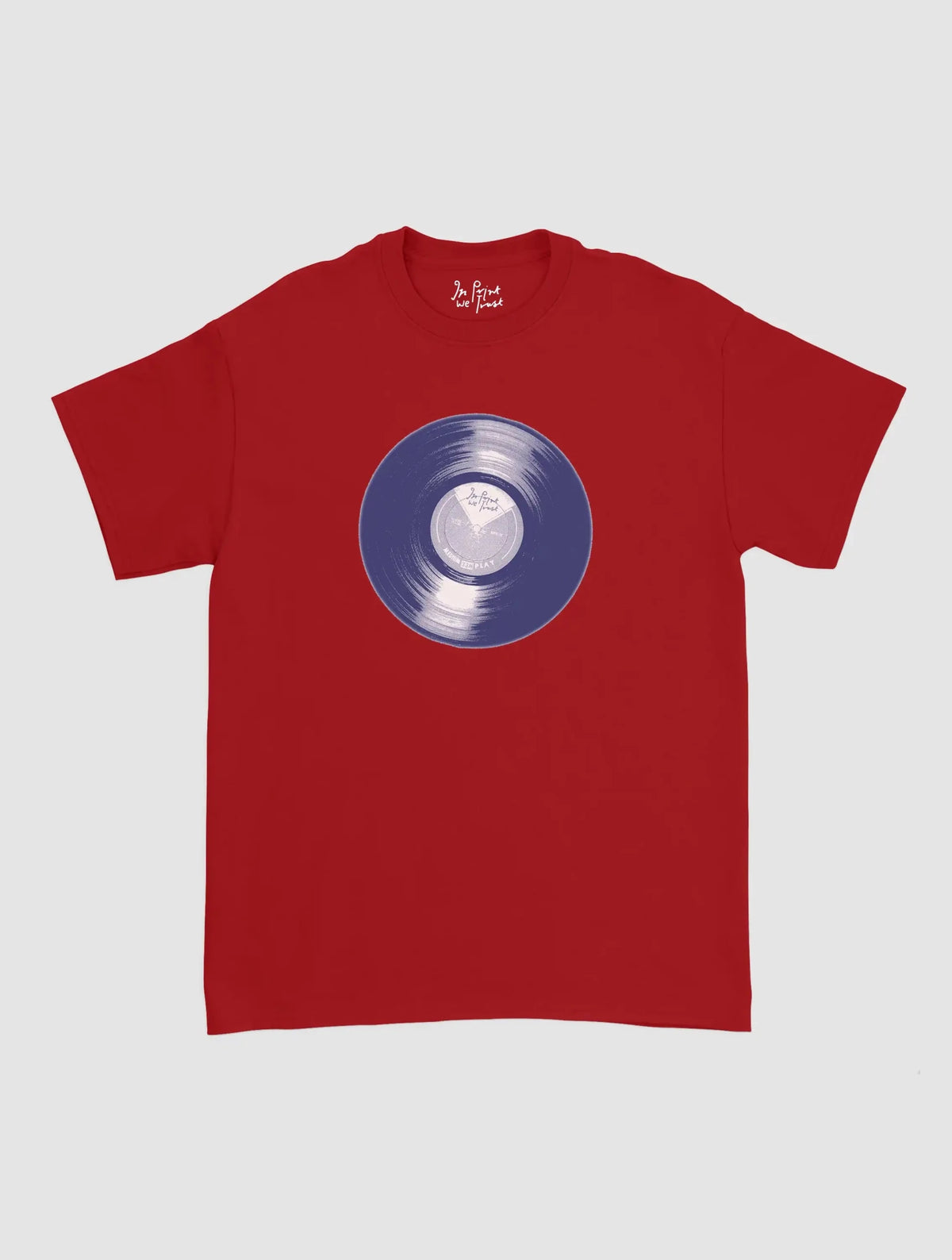 vinyl classic tee - In Print We Trust