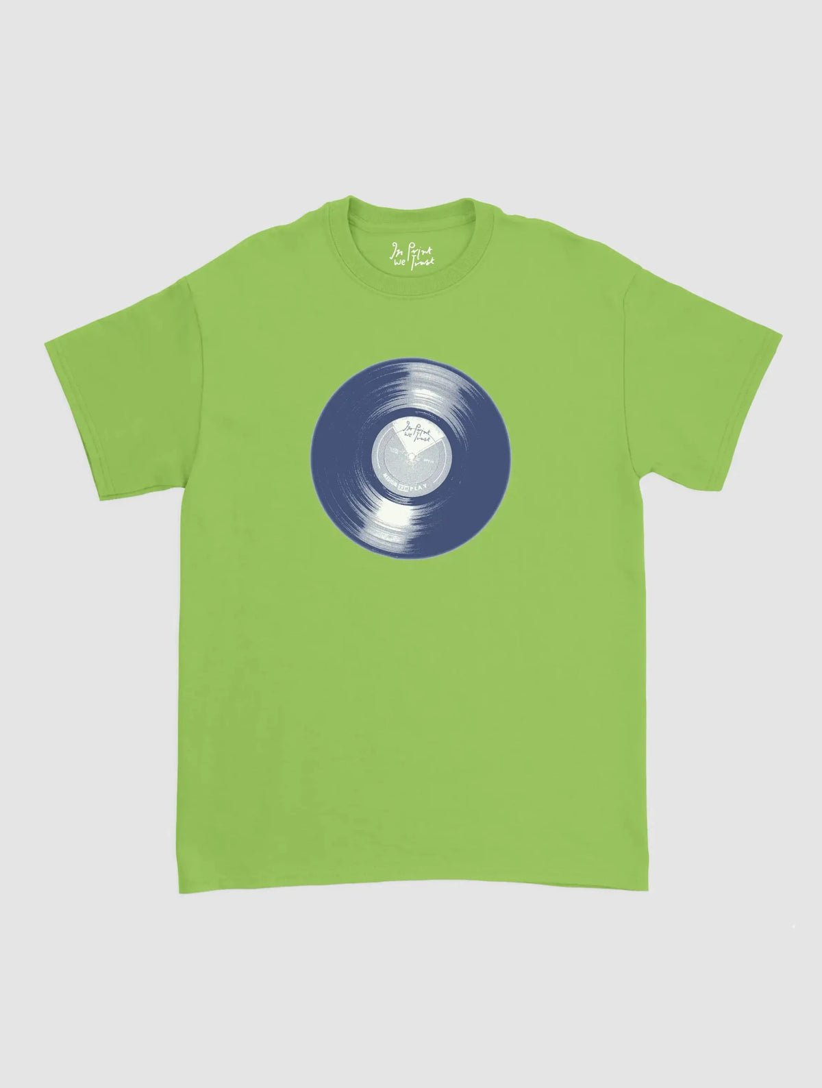 vinyl classic tee - In Print We Trust