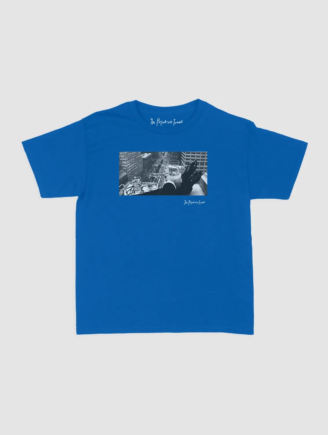 wall street baby tee - In Print We Trust