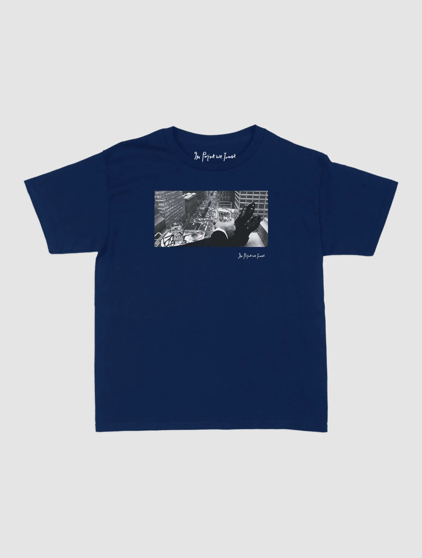 wall street baby tee - In Print We Trust
