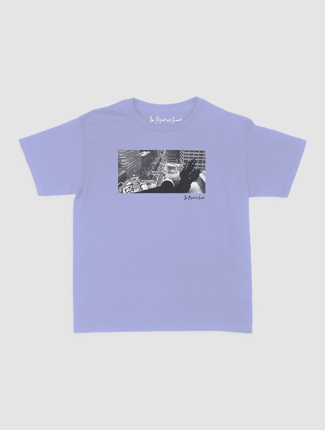 wall street baby tee - In Print We Trust