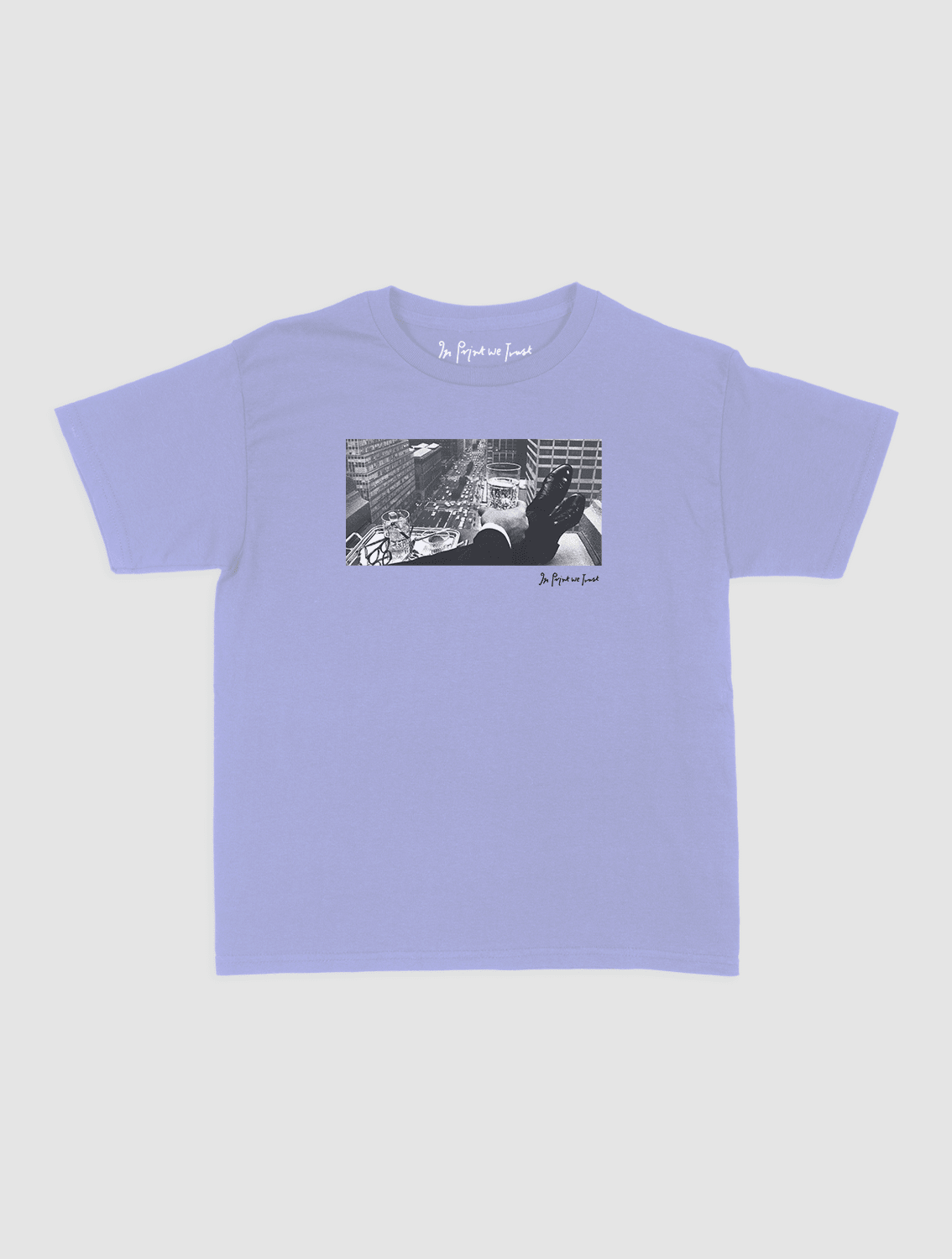 wall street baby tee - In Print We Trust