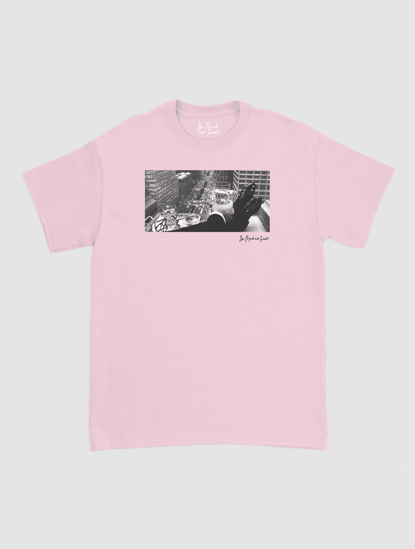 wall street classic tee - In Print We Trust