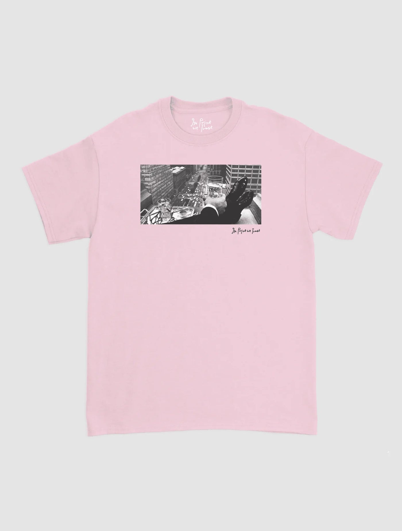 wall street classic tee - In Print We Trust