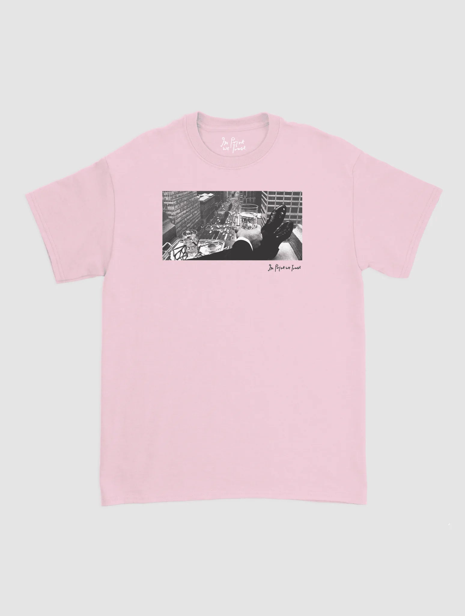 wall street classic tee - In Print We Trust