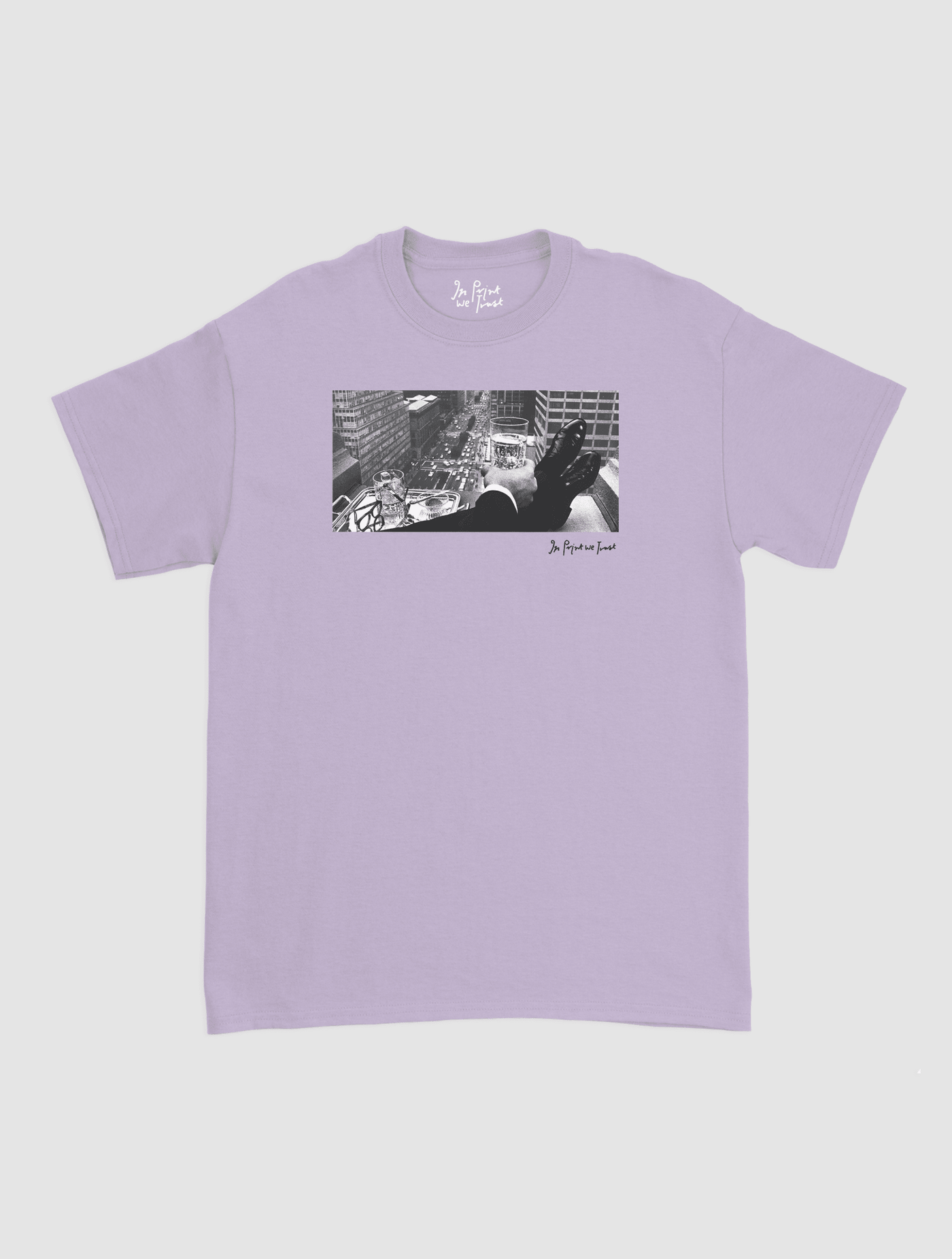 wall street classic tee - In Print We Trust