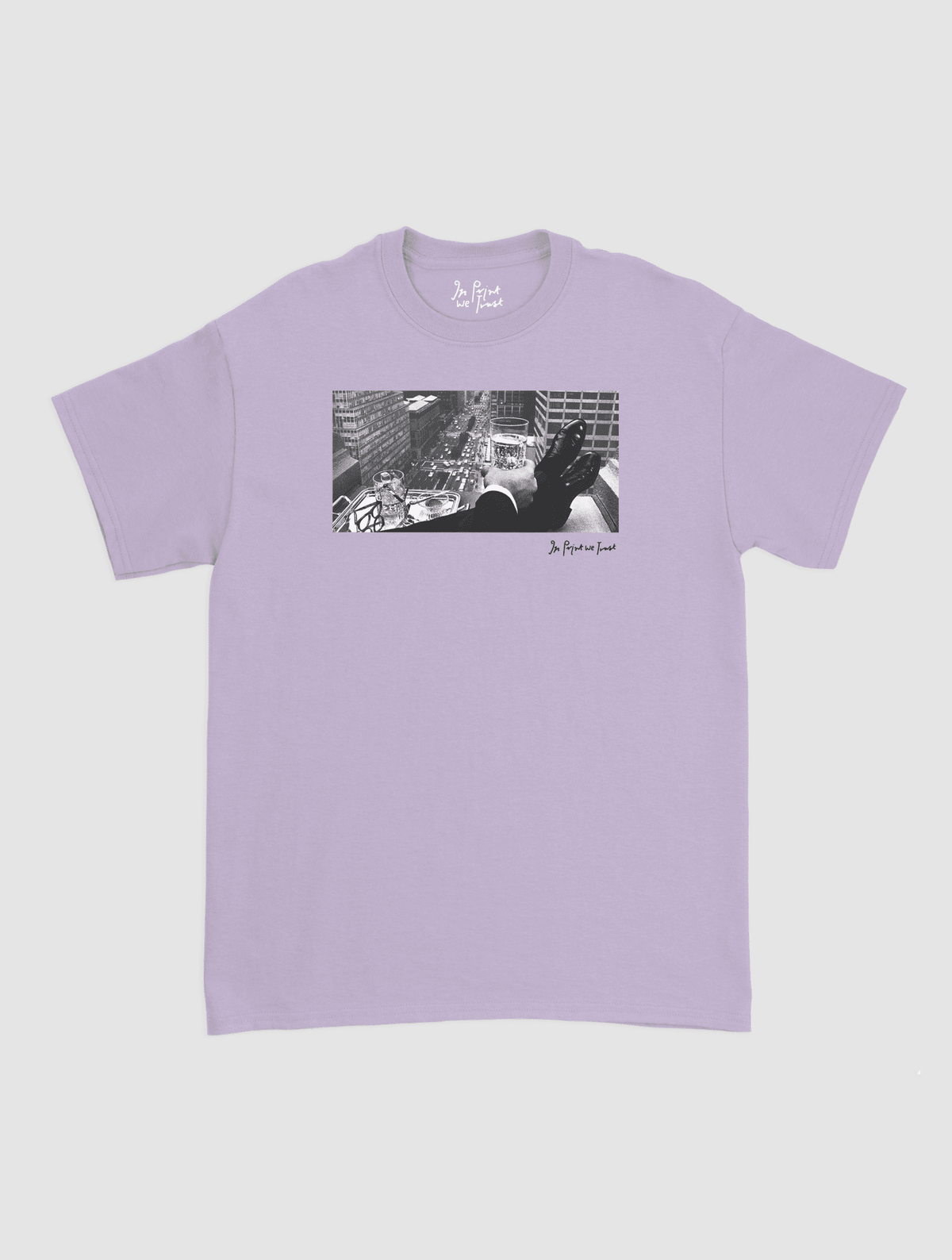 wall street classic tee - In Print We Trust