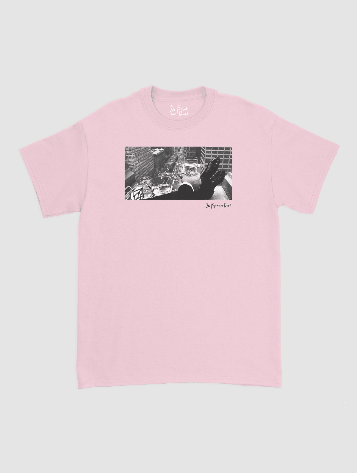 wall street classic tee - In Print We Trust