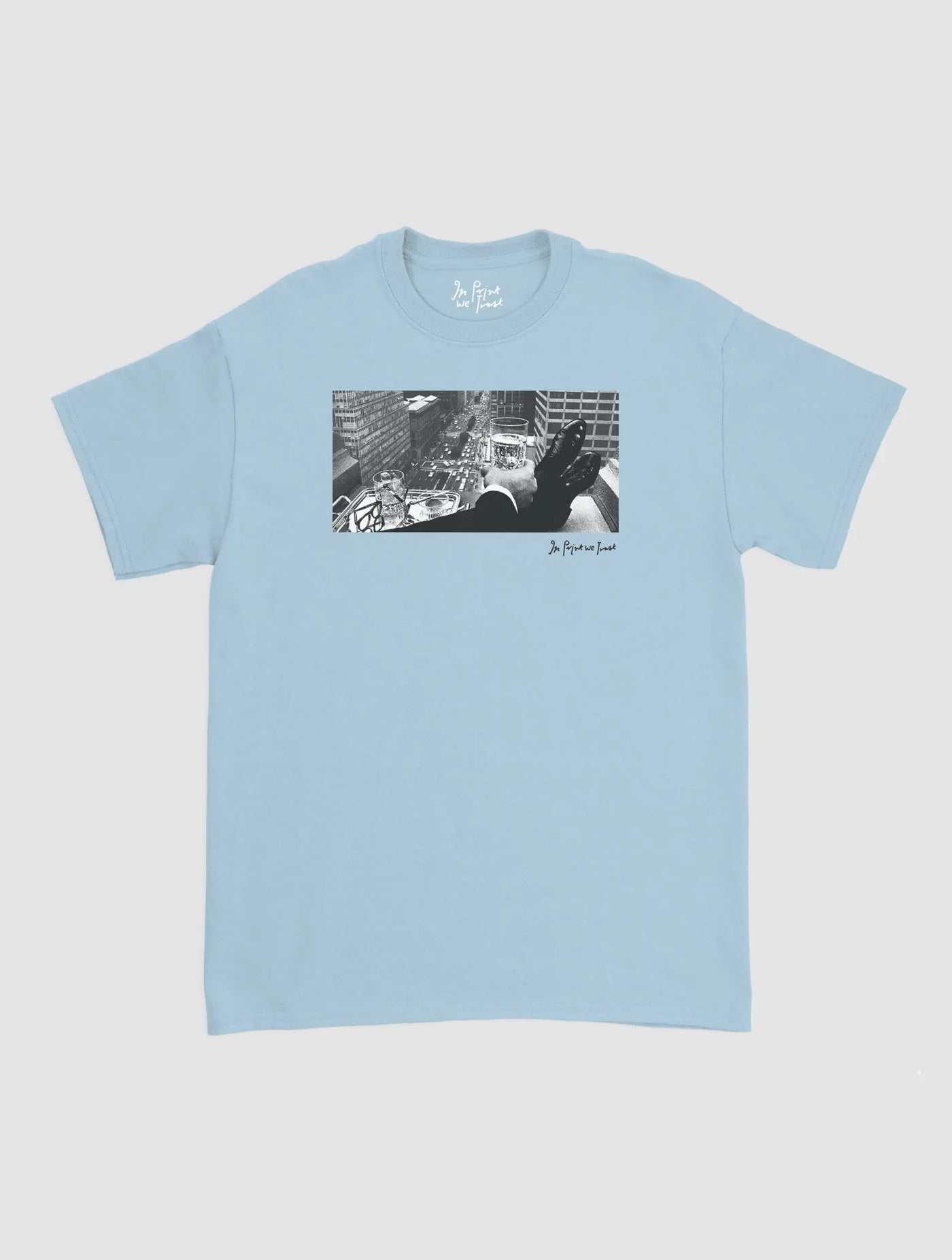 wall street classic tee - In Print We Trust