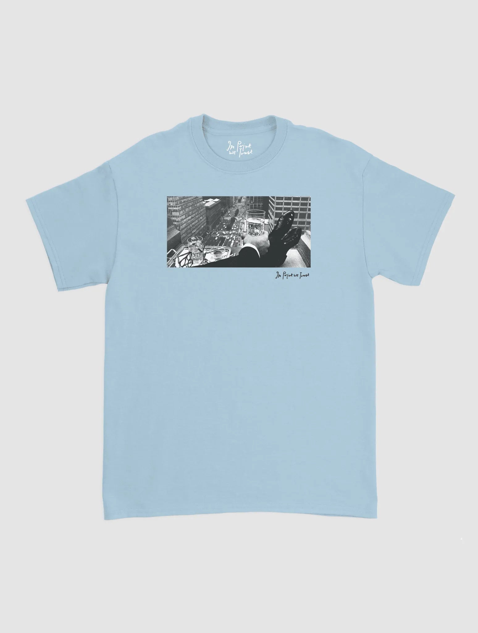 wall street classic tee - In Print We Trust