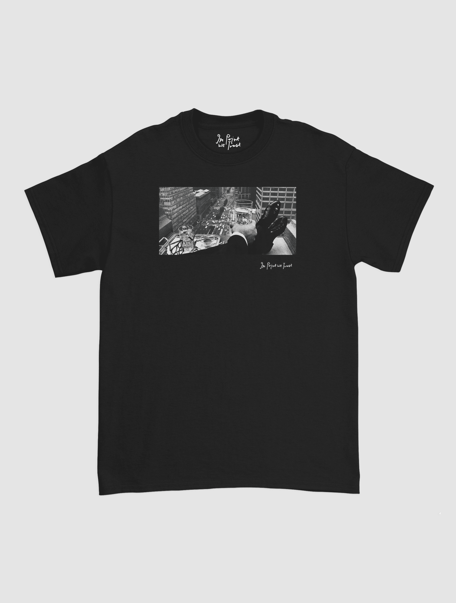 wall street classic tee - In Print We Trust