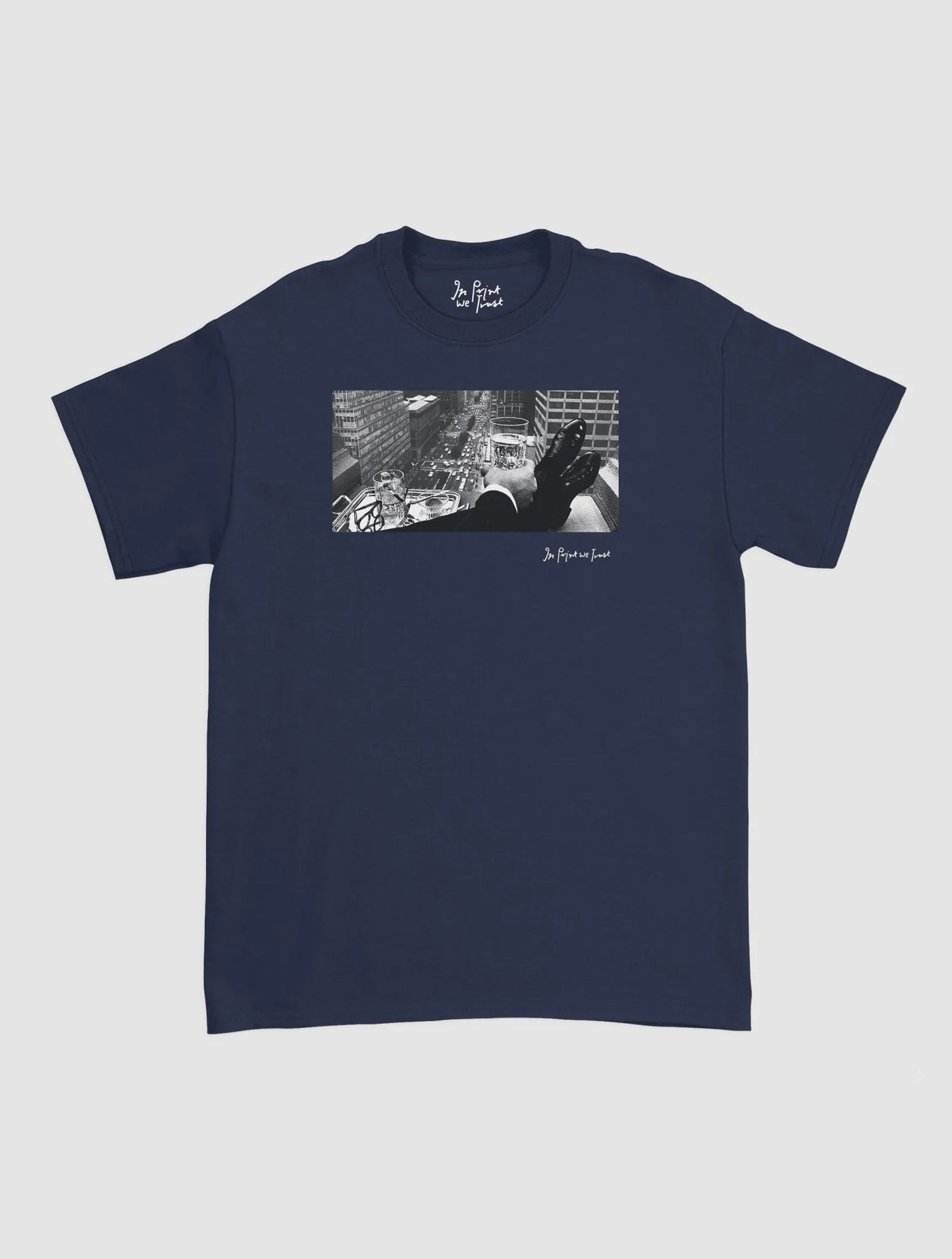 wall street classic tee - In Print We Trust