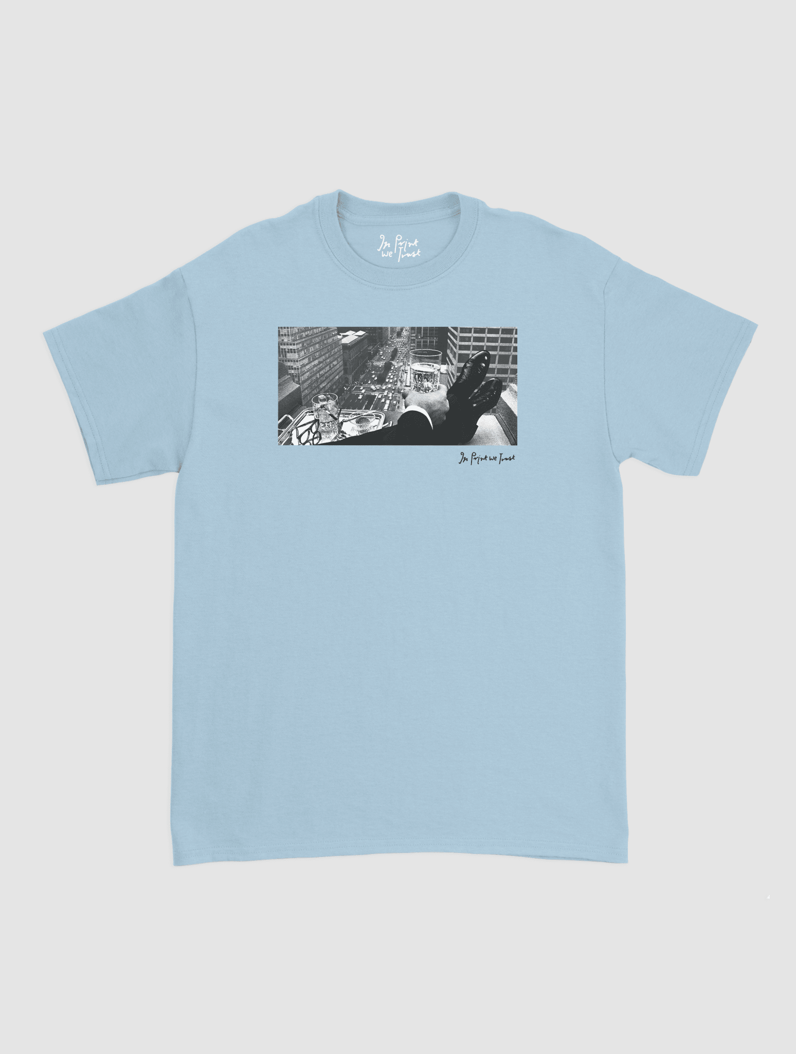 wall street classic tee - In Print We Trust