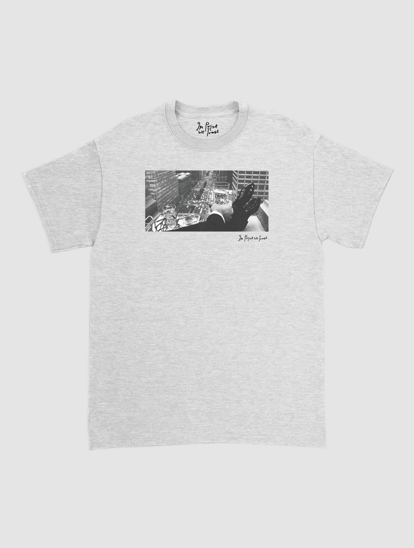 wall street classic tee - In Print We Trust