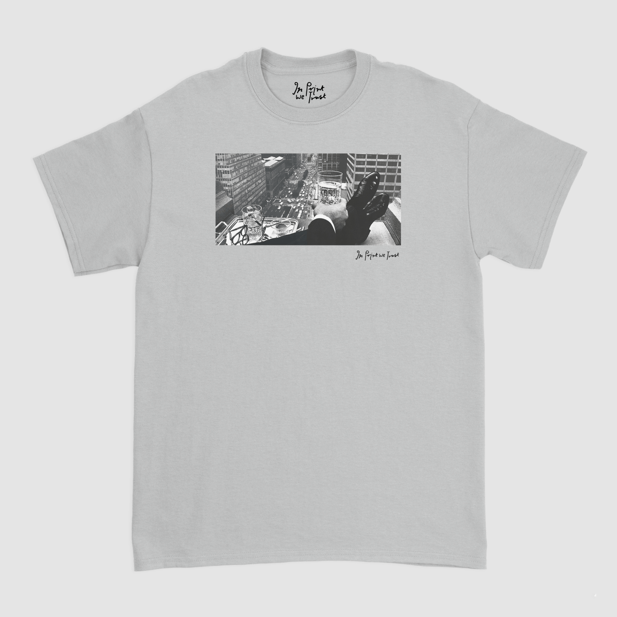 【In print we trust】backseat d baby Tシャツ backseat driver baby tee