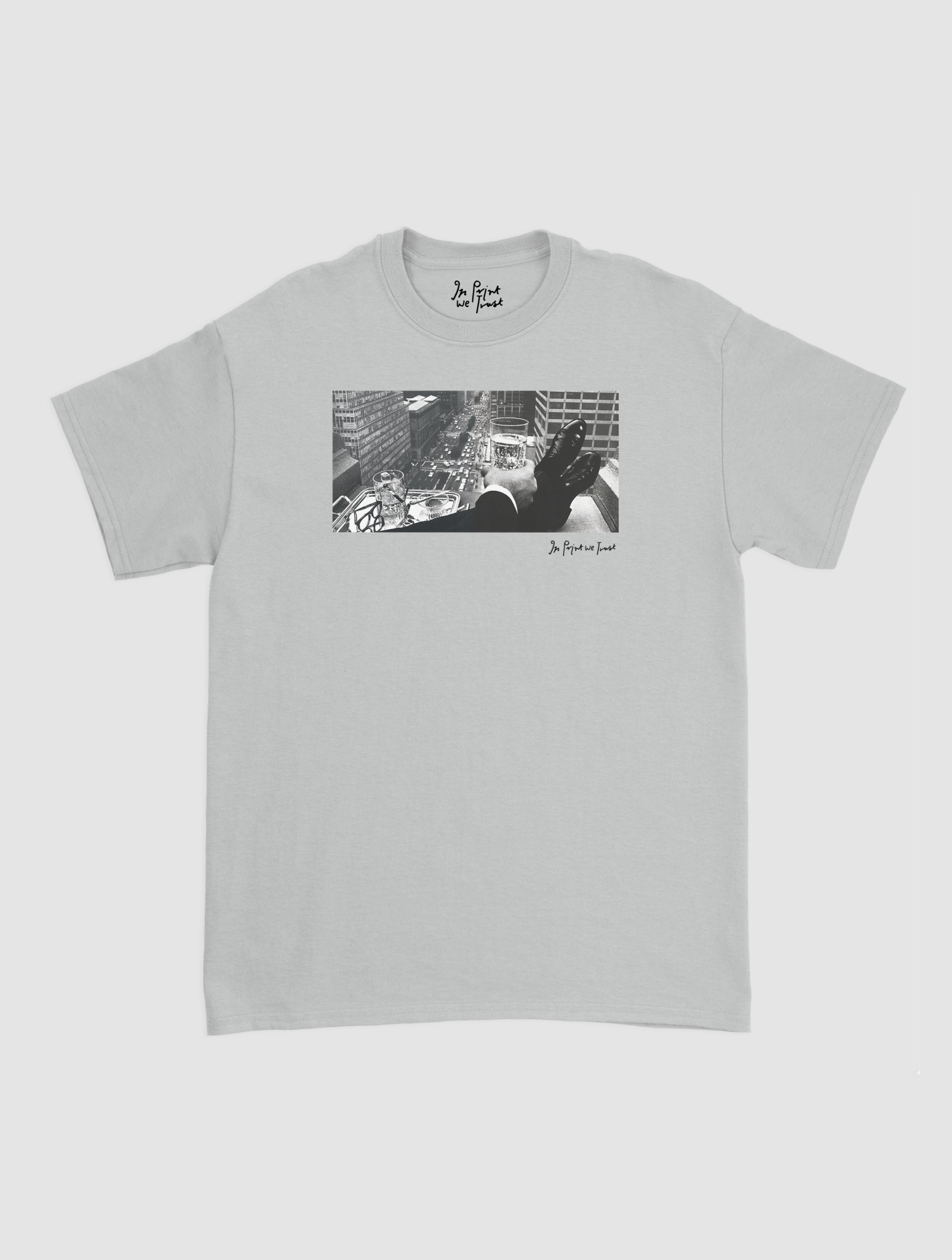 wall street classic tee - In Print We Trust