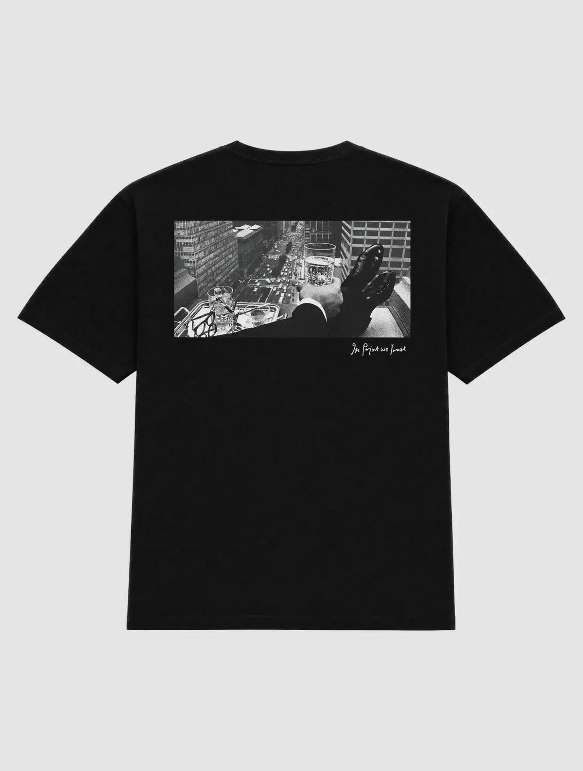 wall street heavyweight tee - In Print We Trust