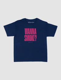 wanna smoke baby tee - In Print We Trust
