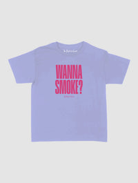 wanna smoke baby tee - In Print We Trust