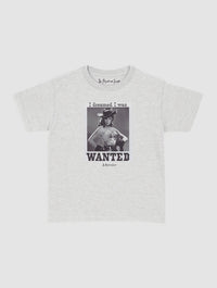 wanted baby tee - In Print We Trust