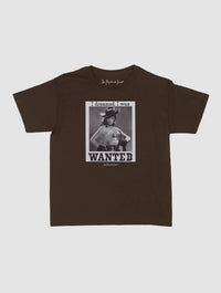 wanted baby tee - In Print We Trust