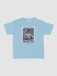 wanted baby tee - In Print We Trust