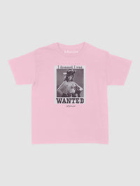 wanted baby tee - In Print We Trust