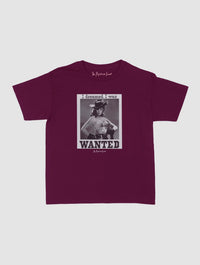 wanted baby tee - In Print We Trust